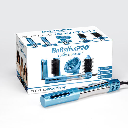 Multiestilizador & Secador iónico Nano Titanium™ StyleSwitch™ de BaBylissPRO®