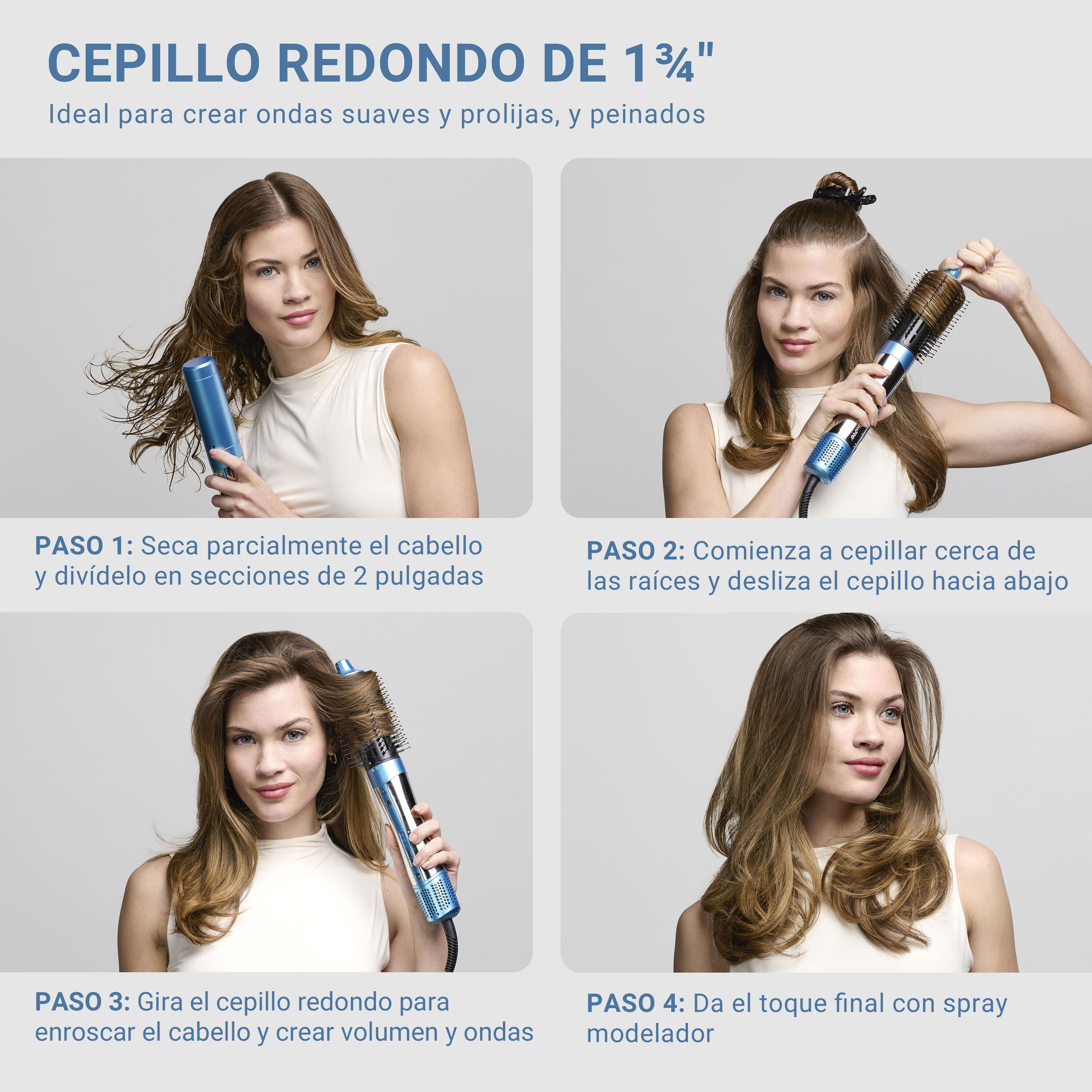 Multiestilizador & Secador iónico Nano Titanium™ StyleSwitch™ de BaBylissPRO®